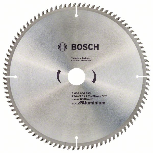 Диск пильный по дереву 254x30 мм 96 зубьев, Bosch