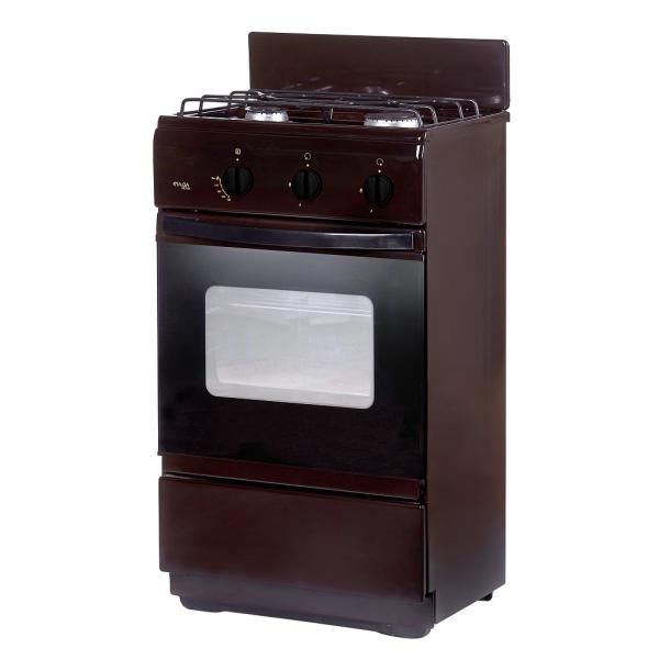 Плита газовая Лада Nova СG 32013 В, коричневая, 50 см