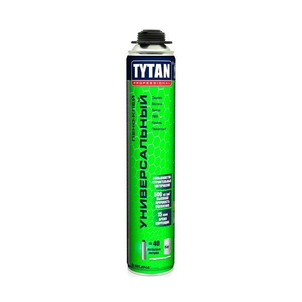 Клей-пена монтажная профессиональная Gun, 750 мл, Tytan Professional
