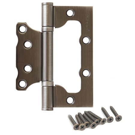 Петля накладная 100х75х2,5-B2-Steel-GRF, Apecs, графит