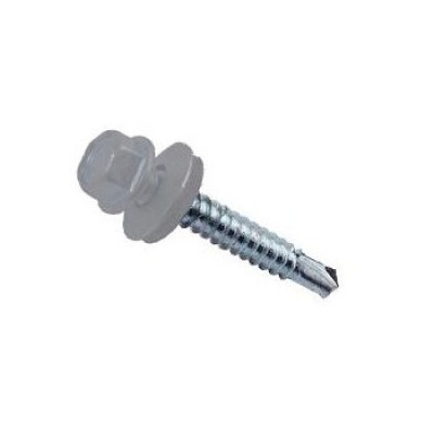 Саморез Ш.Г.К. 4,8*19мм RAL 7004 Серый, (шт)