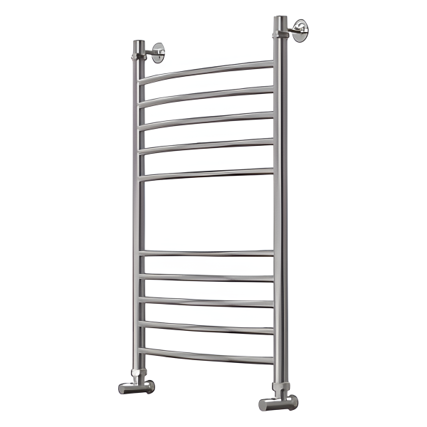 Полотенцесушитель водяной Арго Жемчужина Универсал П10 600x800 мм, черный матовый