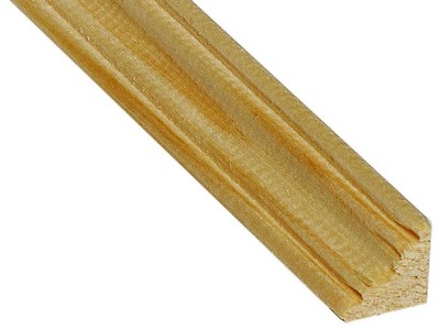 Галтель (раскл.) хвоя сорт А  27*27*2500мм угловая фигурная