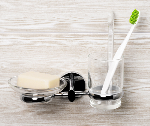 В интерьере