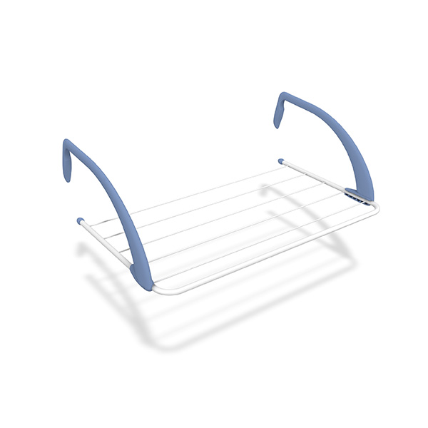 Сушилка для белья на радиатор Gimi Airy, длина 3 м, белая 2090