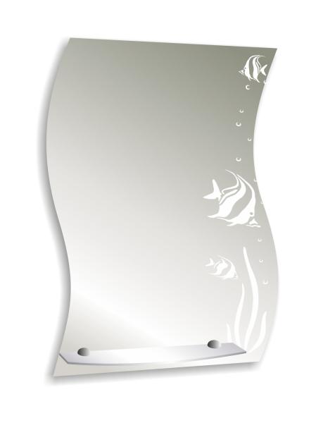 Зеркало Silver Mirrors Немо 51x68см с полкой