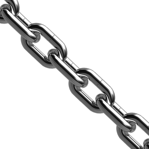 Цепь  3мм длиннозв., DIN763, нерж А4