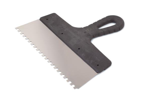 Шпатель зубчатый 250мм, 6*6мм, пластм. ручка (арт.91337512) Color Expert