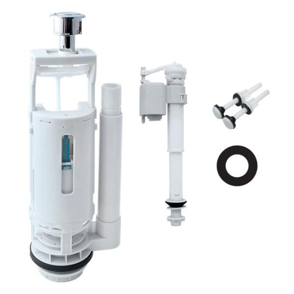 Арматура смывная н/п Iddis А 2 ур. F012400-01K (круглая прокладка)