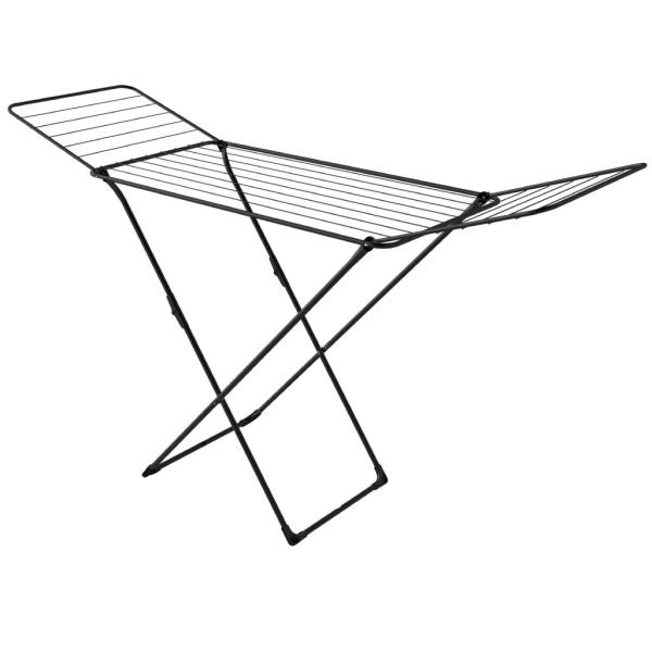 Сушилка для белья напольная Nika, длина 18 м, черная СБ1/Ч