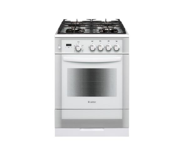 Плита газовая Gefest ПГ 6500-03 0042, белая, 60 см