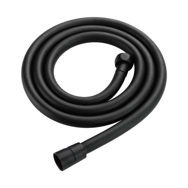 Шланг для душа Avrora AV0115PBlack 1,5м ПВХ, черный