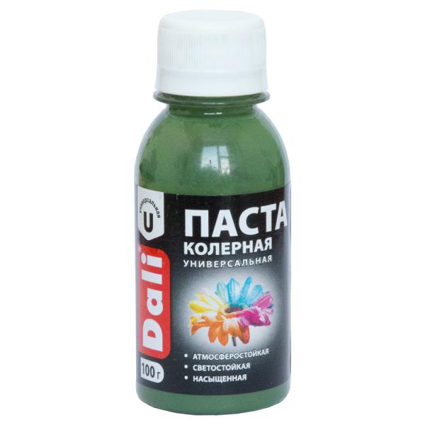 Паста колерная универсальная оливковая 0,1кг DALI