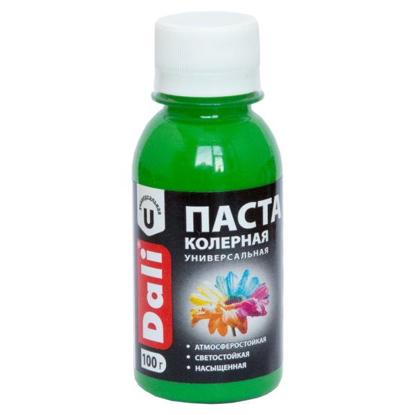 Паста колерная универсальная зеленое яблоко 0,1кг DALI