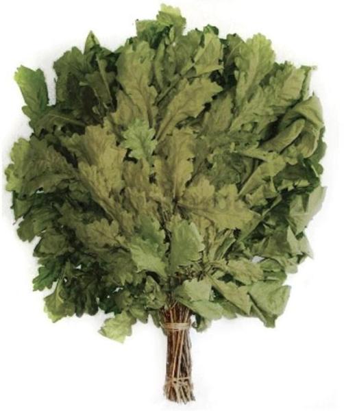 Веник для бани дубовый в упаковке