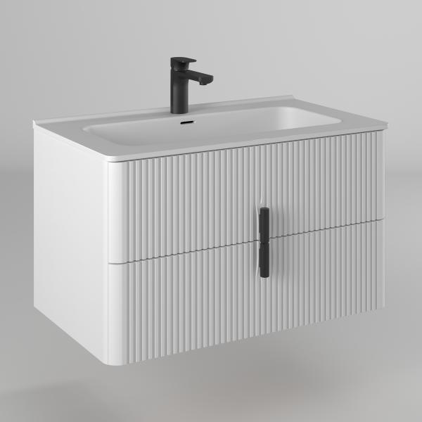 Тумба Briz Бьянко т18-100 под раковину Prato 100