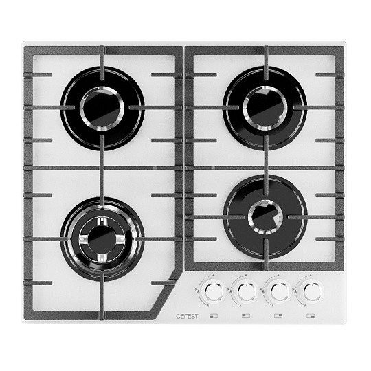 Панель варочная газовая Gefest ПВГ 2232-01 Р12, белая