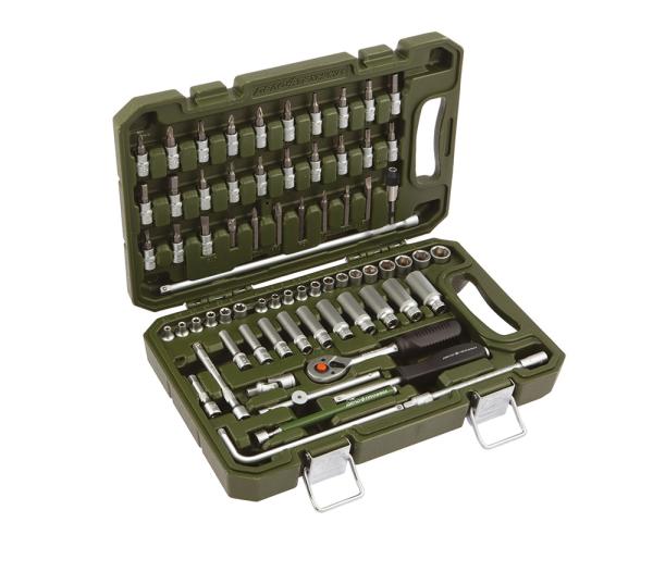 Набор головок и принадлежностей 1/4", Дело Техники, 70 предметов, 600770