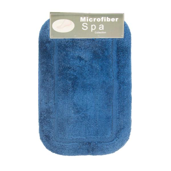 Коврик для ванной комнаты Zalel Lux Border 80х50 см, синий