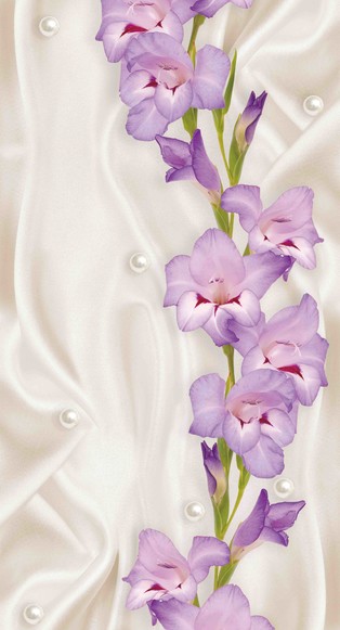 Панель стеновая 2,7х0,25м "Жемчуг (декор)" 8мм( 8/620 )