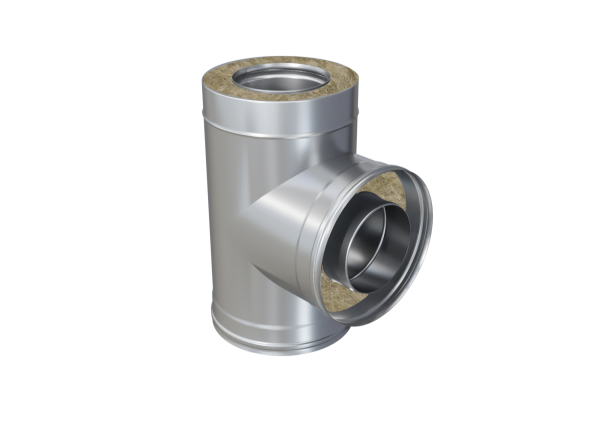 Сэндвич-тройник 90°, 430/0,5 мм + оц., Ф 150х210