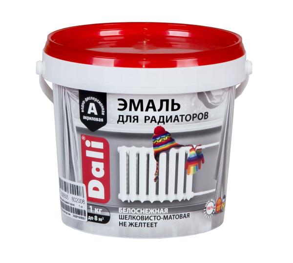Эмаль акриловая для радиаторов 1кг DALI