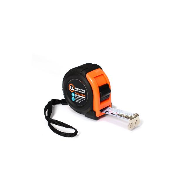 Рулетка Ультра 3мх19мм, каучук с фиксатором,магнит.  (Ультра 3м-19мм) (ЦИ)