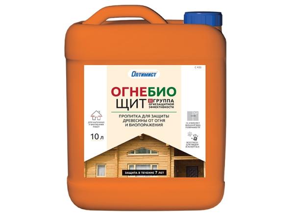 Препарат Огне-Биощит изумрудный 10кг Оптимист С403