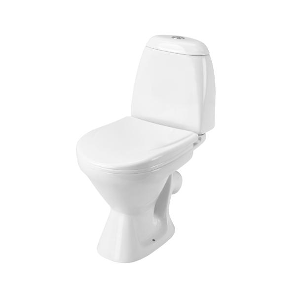 Унитаз-компакт Santek Римини 1WH302130 с сиденьем дюропласт