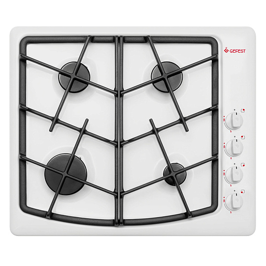 Панель варочная газовая Gefest СГ СН 1211 Е, белая