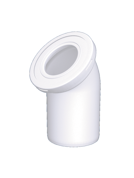 Труба фановая Ани Пласт W4220 110х45 градусов