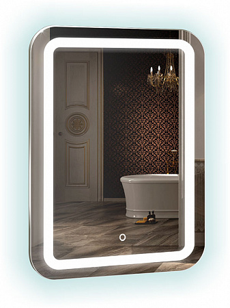 Зеркало Silver Mirrors Мальта 55х80 с LED подсветкой, сенсорный выключатель