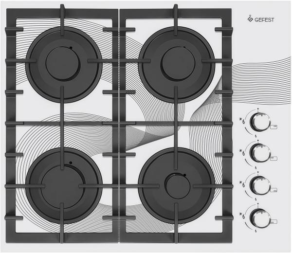 Панель варочная газовая Gefest СГ СВН 2230 К28, белая