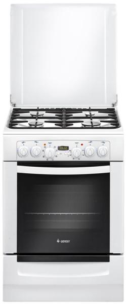Плита кухонная газо-электрическая GEFEST 6102-03 белая