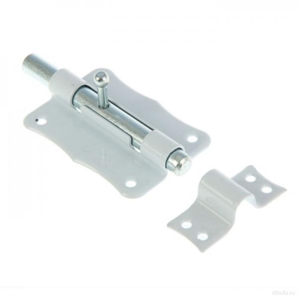 Задвижка накладная ЗТ-2- 60, Металлист, полимер белый