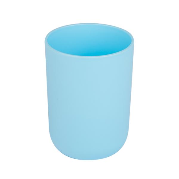 Стакан АкваЛиния пластик для зубных щеток Муар PP0287A-TB
