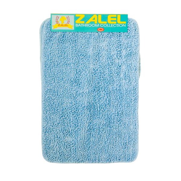 Набор ковриков 2 предмета (ванна, туалет) Zalel Макароны L.BLUE