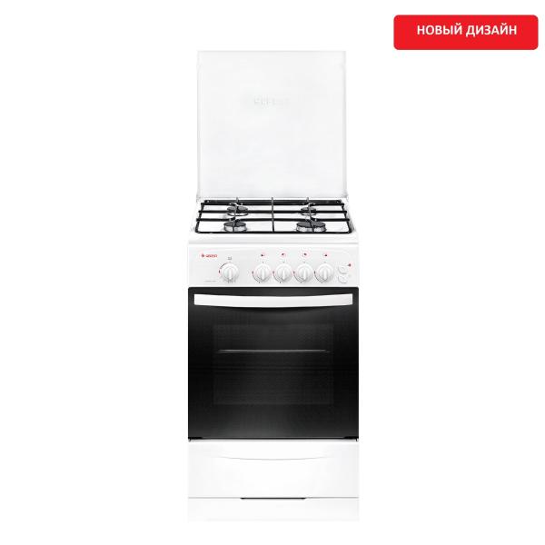 Плита газовая Gefest ПГ 3200-06 К33, белая, 50 см
