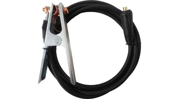 Комплект кабель КГ16 с клеммой заземления 3 м, вилка 10-25 мм, Профессионал