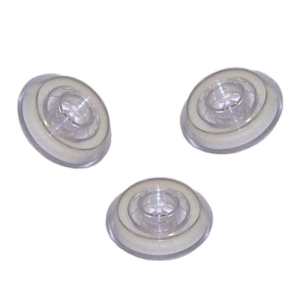 Термошайба поликарбонатная универсальная бесцветная (в комплекте уплотнительное кольцо)