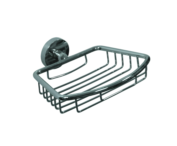 Мыльница АкваЛиния решетка хром F059