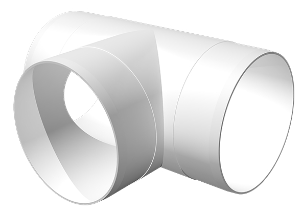 15ТП, Тройник Т-образный пластик D150 ERA