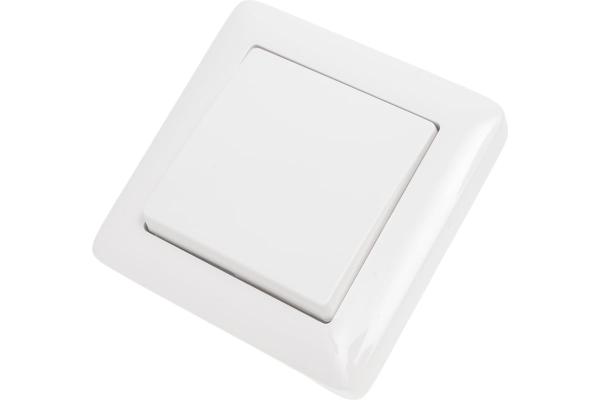 Выключатель 1-кл. скр. уст. 6А/250В бел. ХИТ (45733)