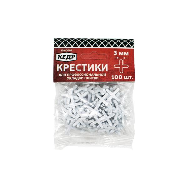 Крестики для кафеля 3,0 мм, (100шт)