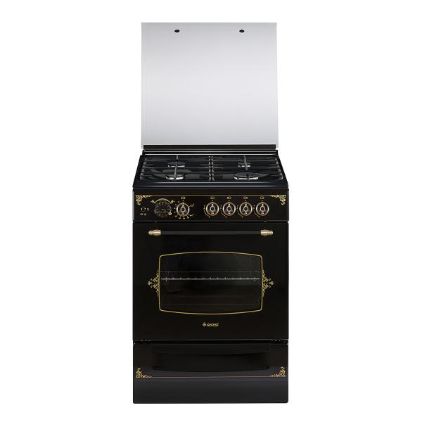 Плита газовая Gefest ПГ 6100-03 0179, черная, 60 см
