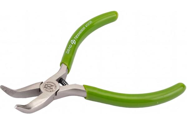 Пассатижи удлиненные загнутые 125мм  (413125) ДТ