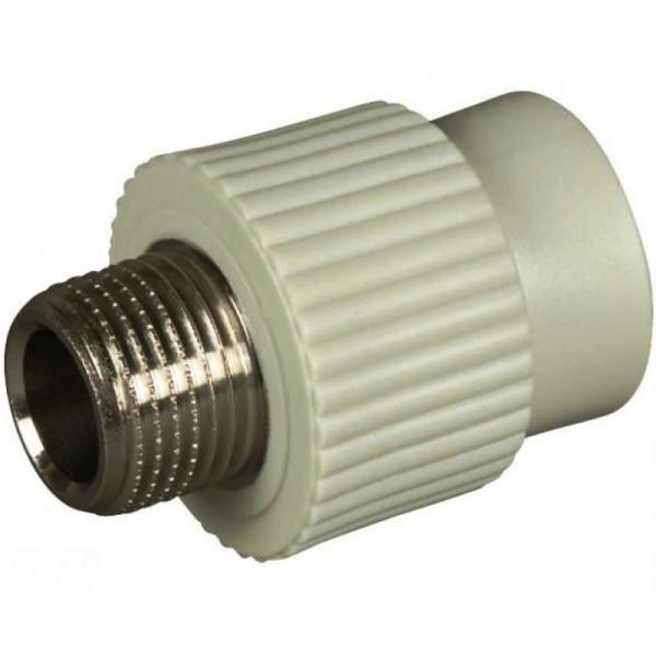 Муфта комб. нар.р. 32х1 ПОЛИТЭК СЕРЫЙ