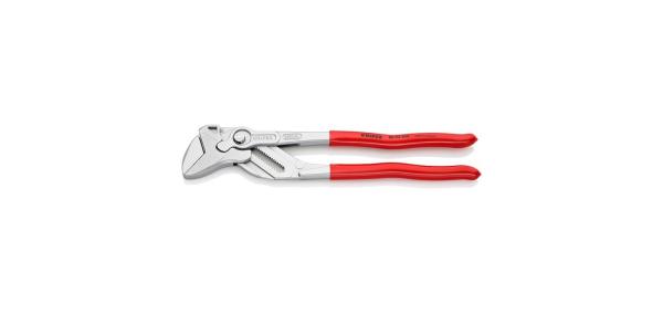 Клещи переставные-гаечный ключ 300 мм, хром, зев 68 мм, обливные ручки, Knipex