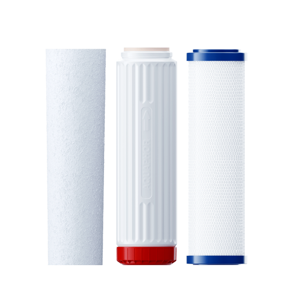 Комплект картриджей Аквафор Трио Норма SL10, умягчение