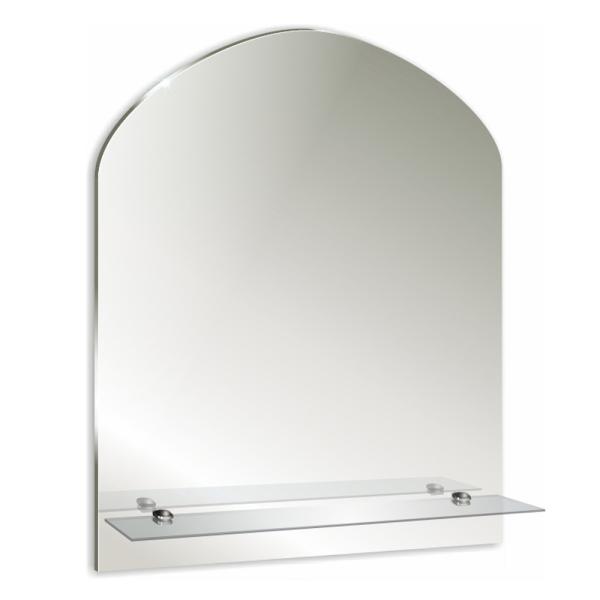 Зеркало Silver Mirrors Арка 50х58 с полкой, 00000006